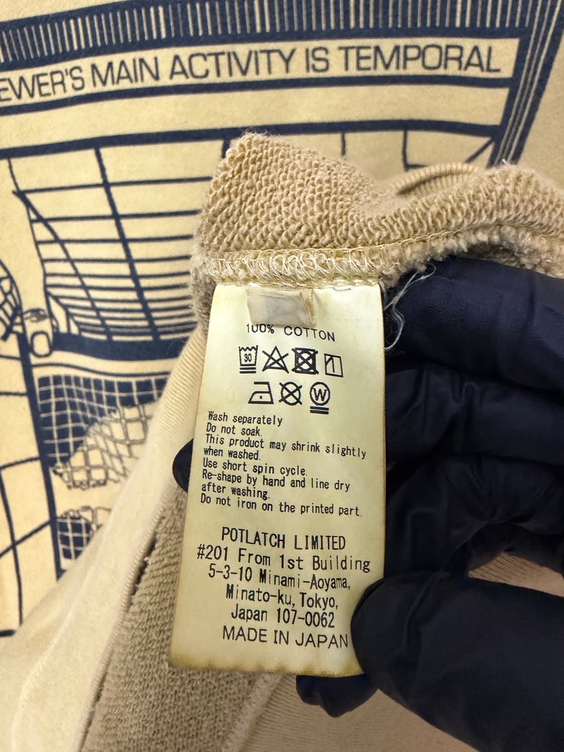 17FW 카브엠트 MD TEMPORAL CREW NECK 상품이미지6