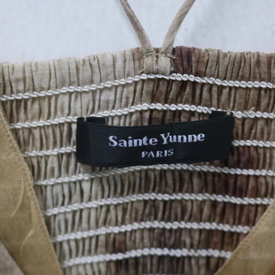 SAINTE YUNNE 실크 뷔스티에 롱 원피스 67933 상품이미지9