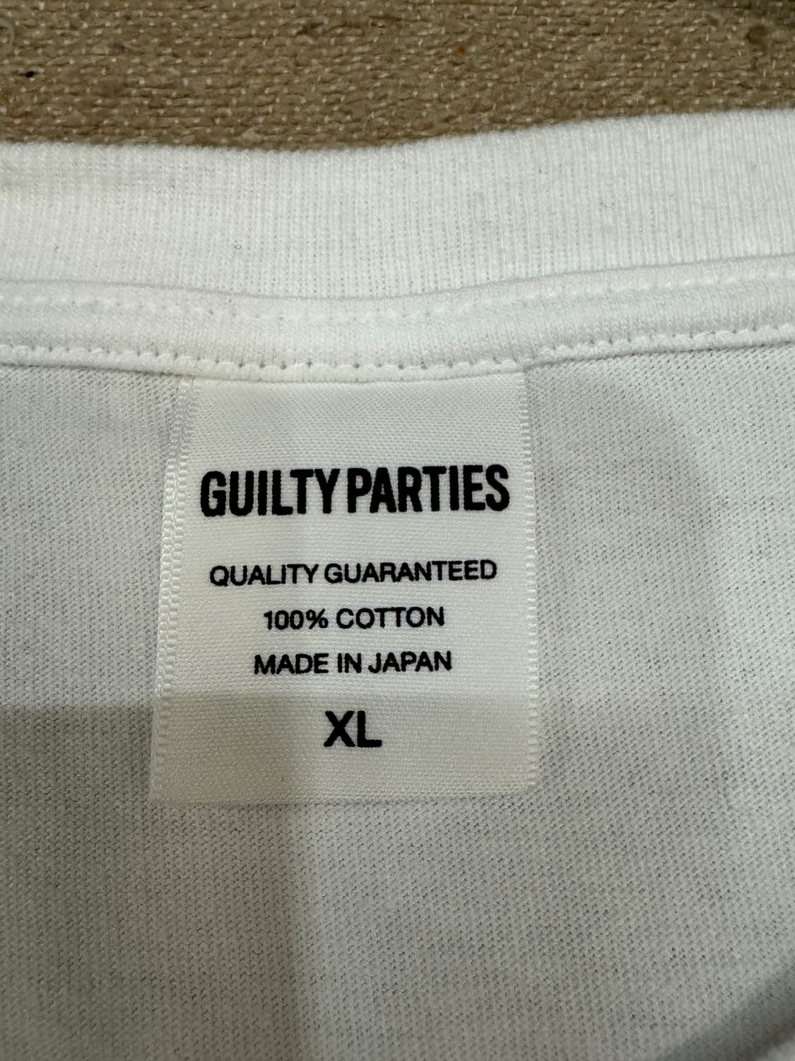 [XL] 와코마리아 마리아 프린트 반팔 티셔츠 화이트  상품이미지5