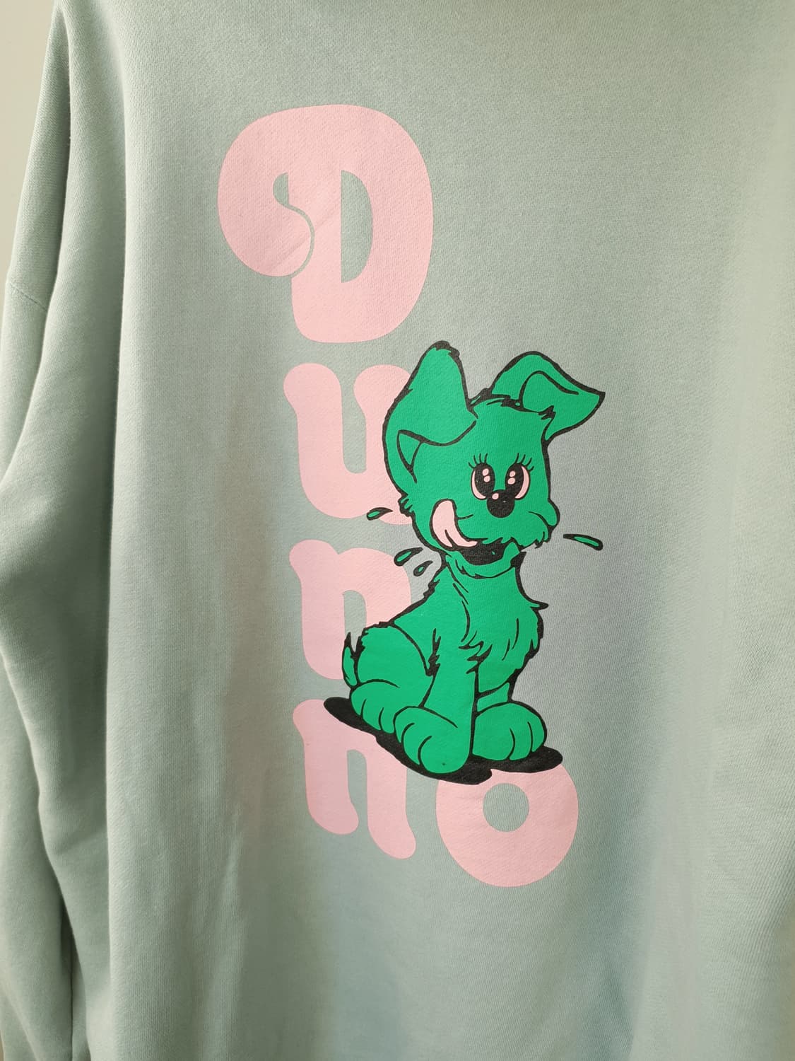 DUNNO ARTIST graphic hoody 상품이미지8