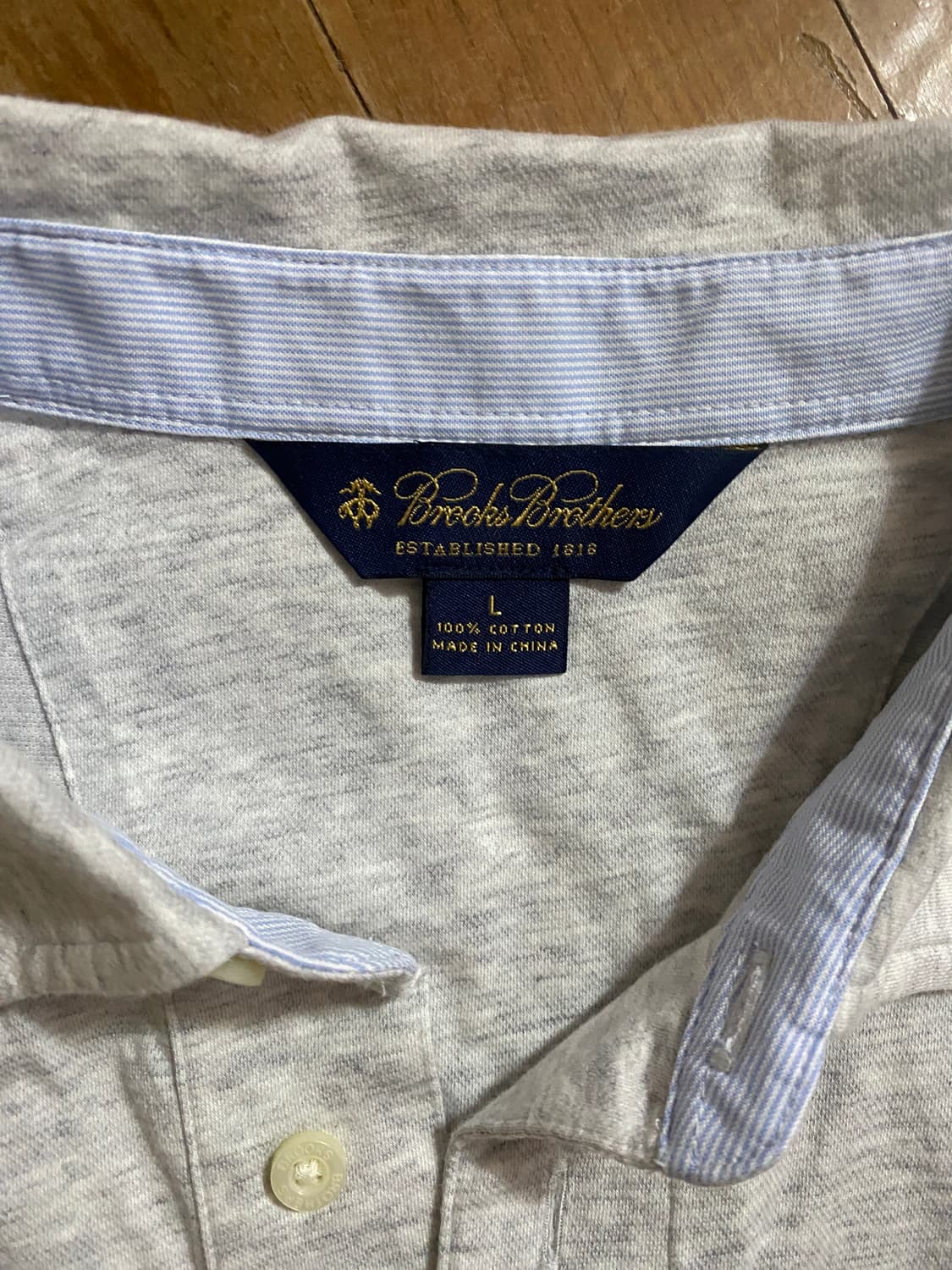 브룩스브라더스 남성 카라티 L 사이즈 (105) 상품이미지2