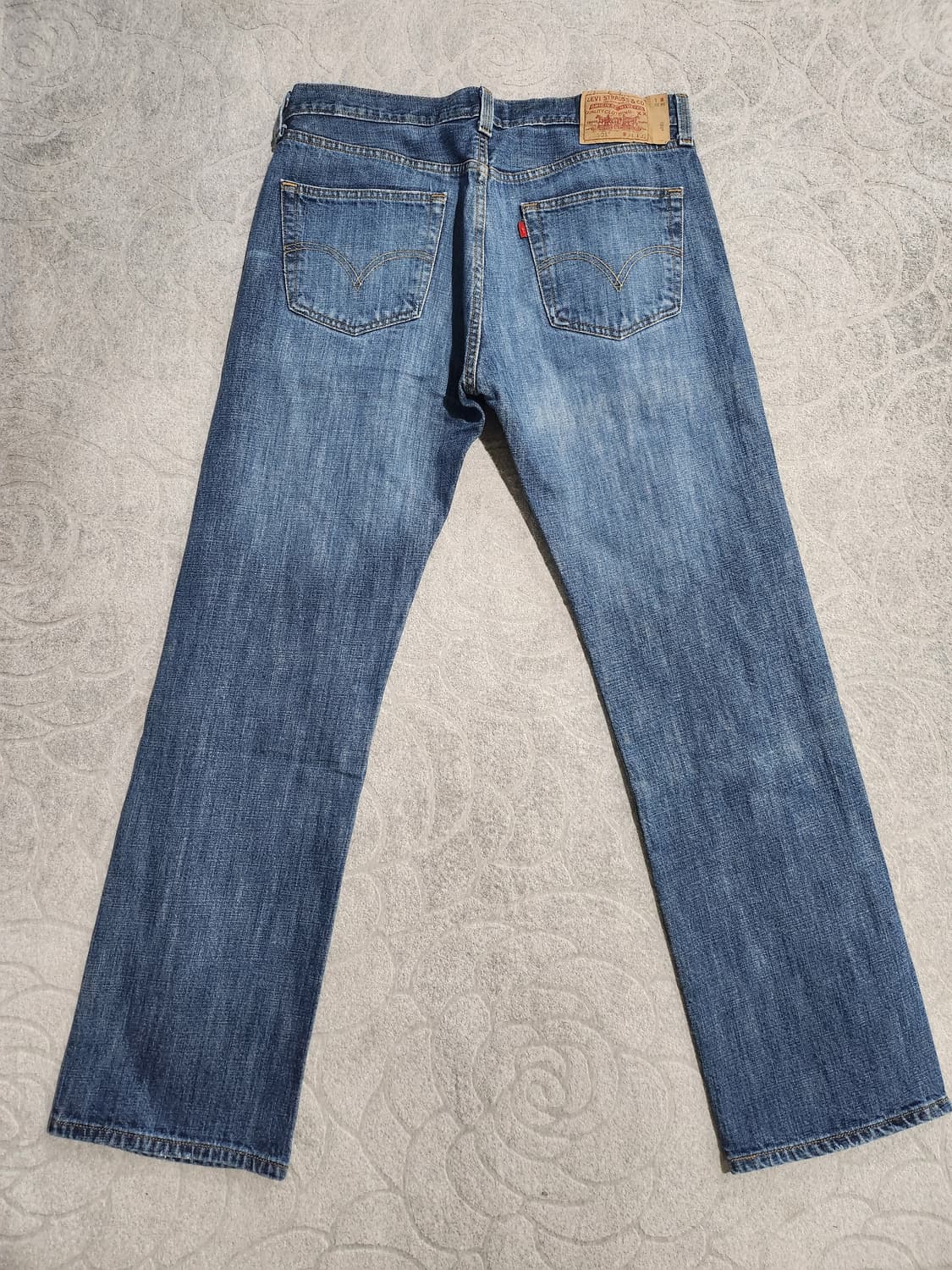 리바이스 501 스트레이트핏 중청 데님 34 상품이미지4