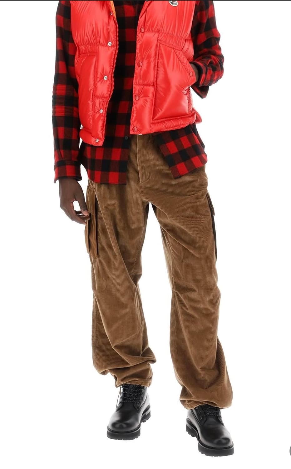 [New] Moncler Coduroy Cargo pants 48 상품이미지4