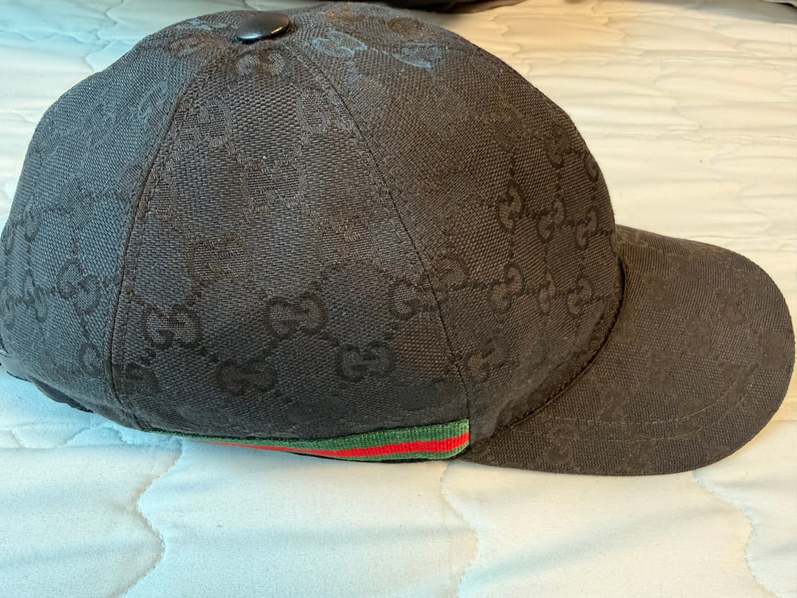 [XL] 정품 구찌 볼캡 블랙 상품이미지1