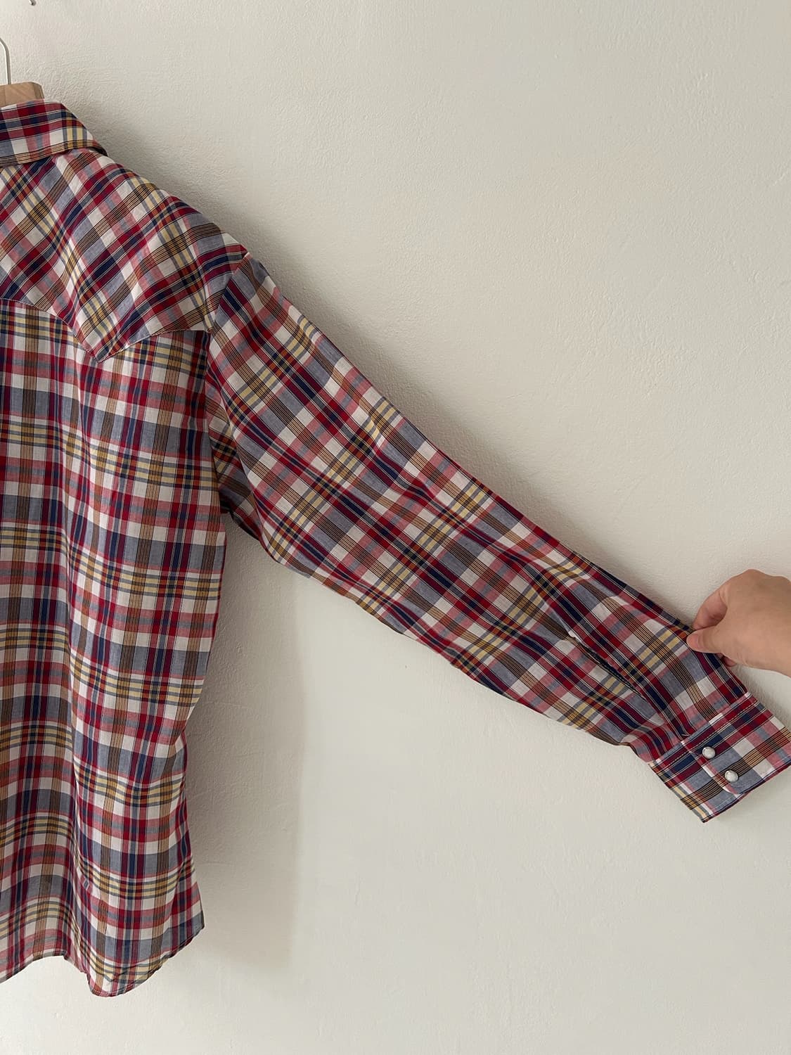 80's Levis White Tab Western Shirt. 상품이미지9