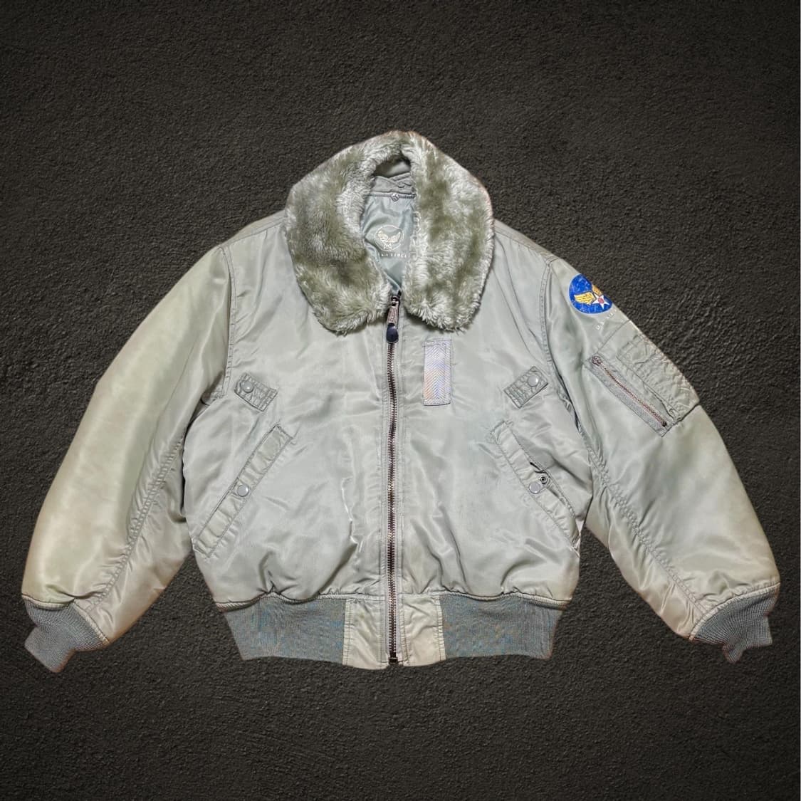 US AIR FORCE 에어포스 미공군 MA-1 플라이트 항공 자켓 상품이미지3