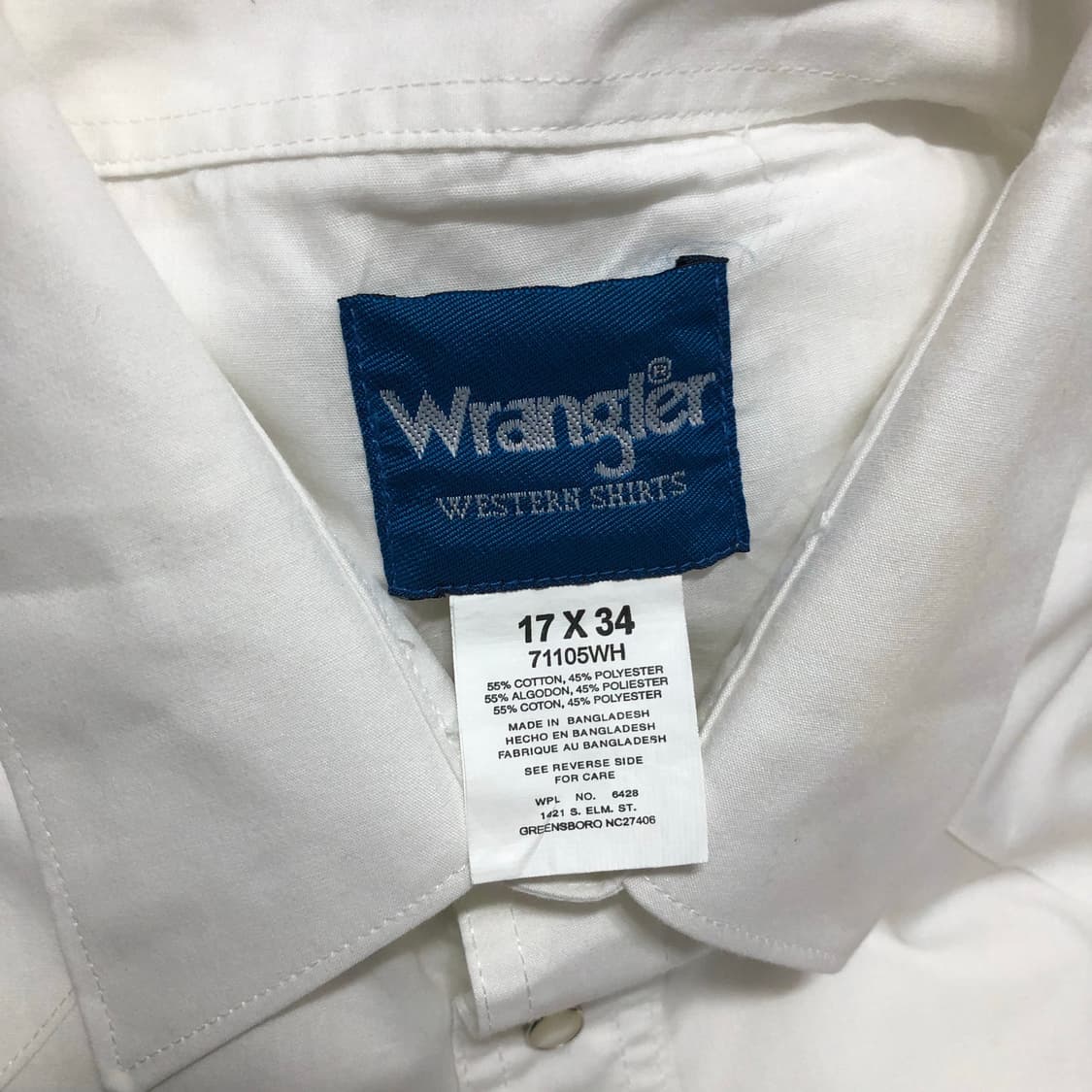 90s WRANGLER 랭글러 웨스턴 셔츠 상품이미지9