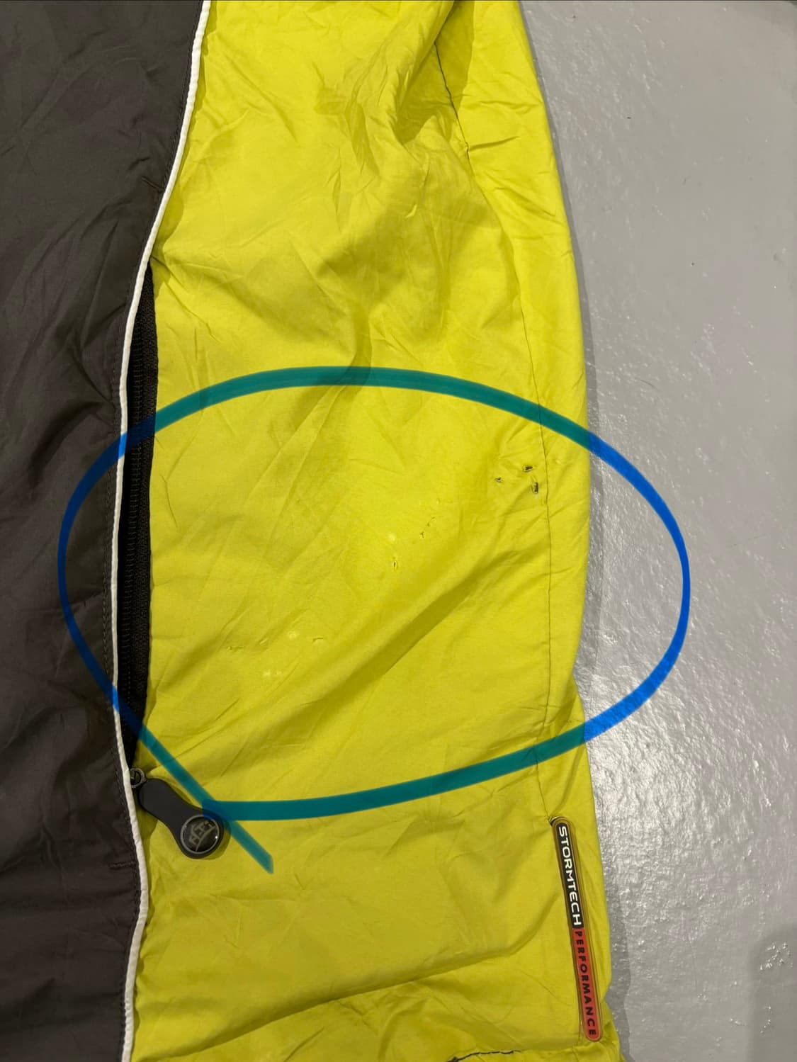 빈티지 하프 반집업 아노락 자켓 상품이미지10