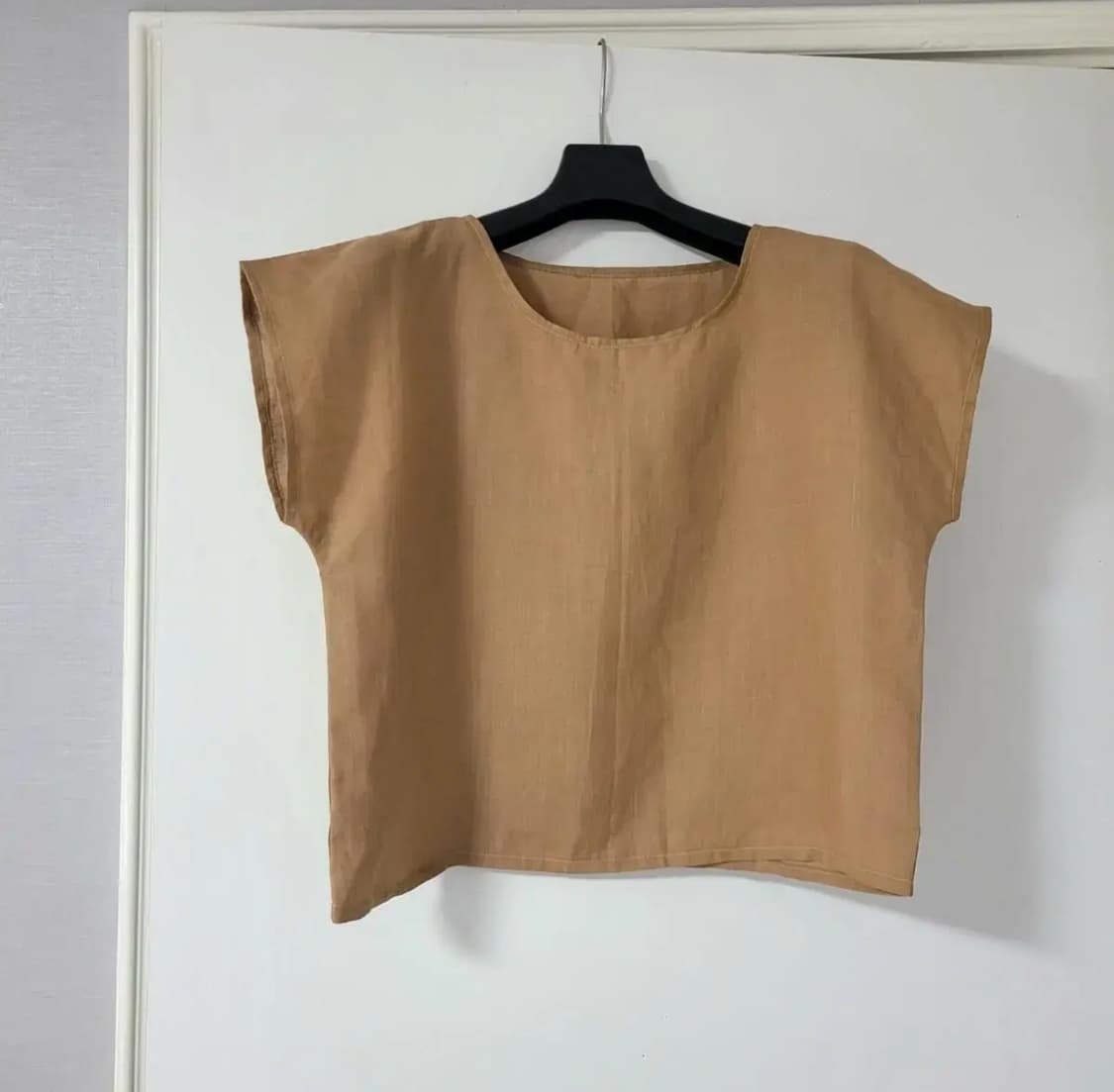 크롭 마 블라우스 상품이미지1