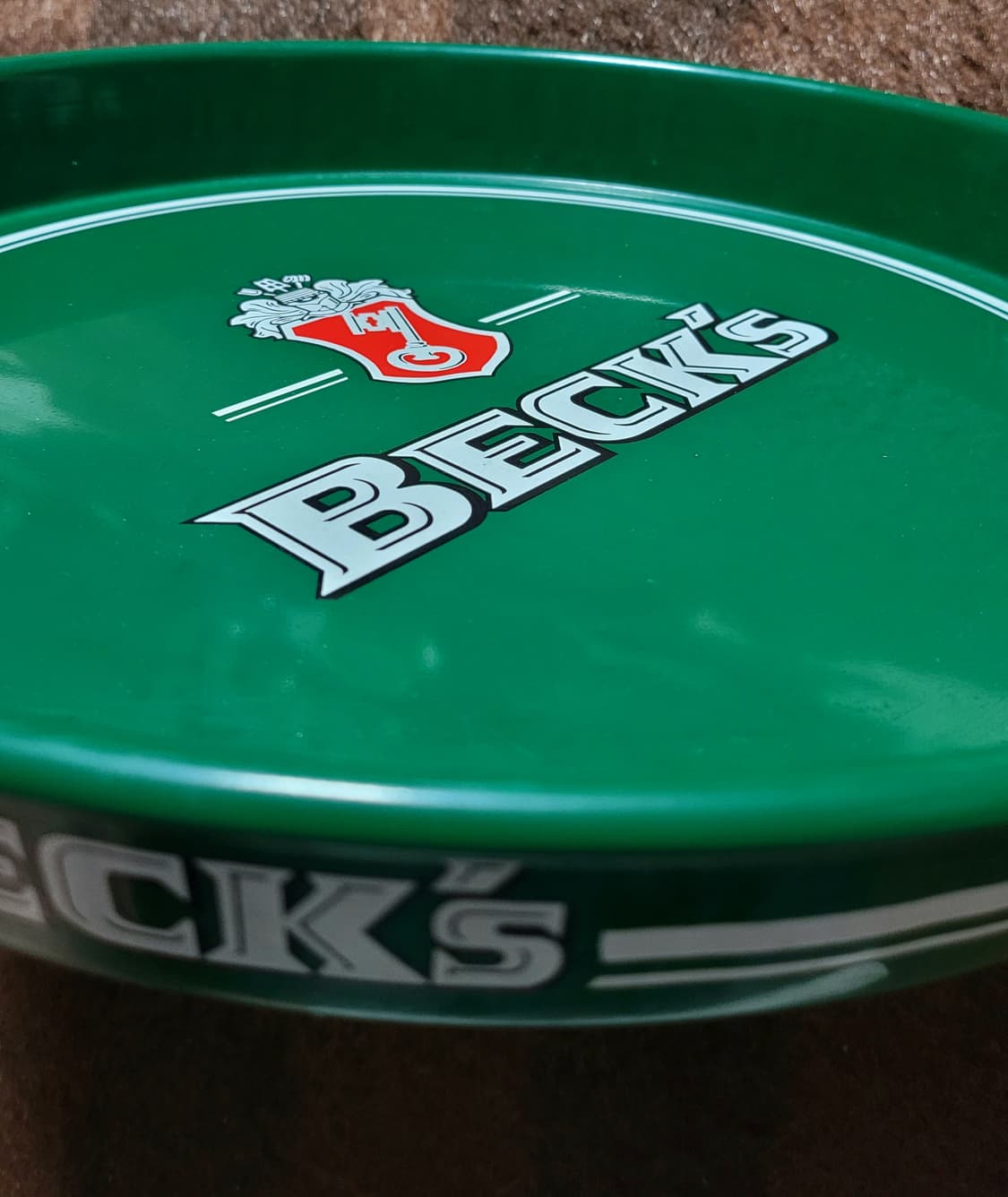 독일 1873 BECK'S 맥주회사 틴 트레이 상품이미지2