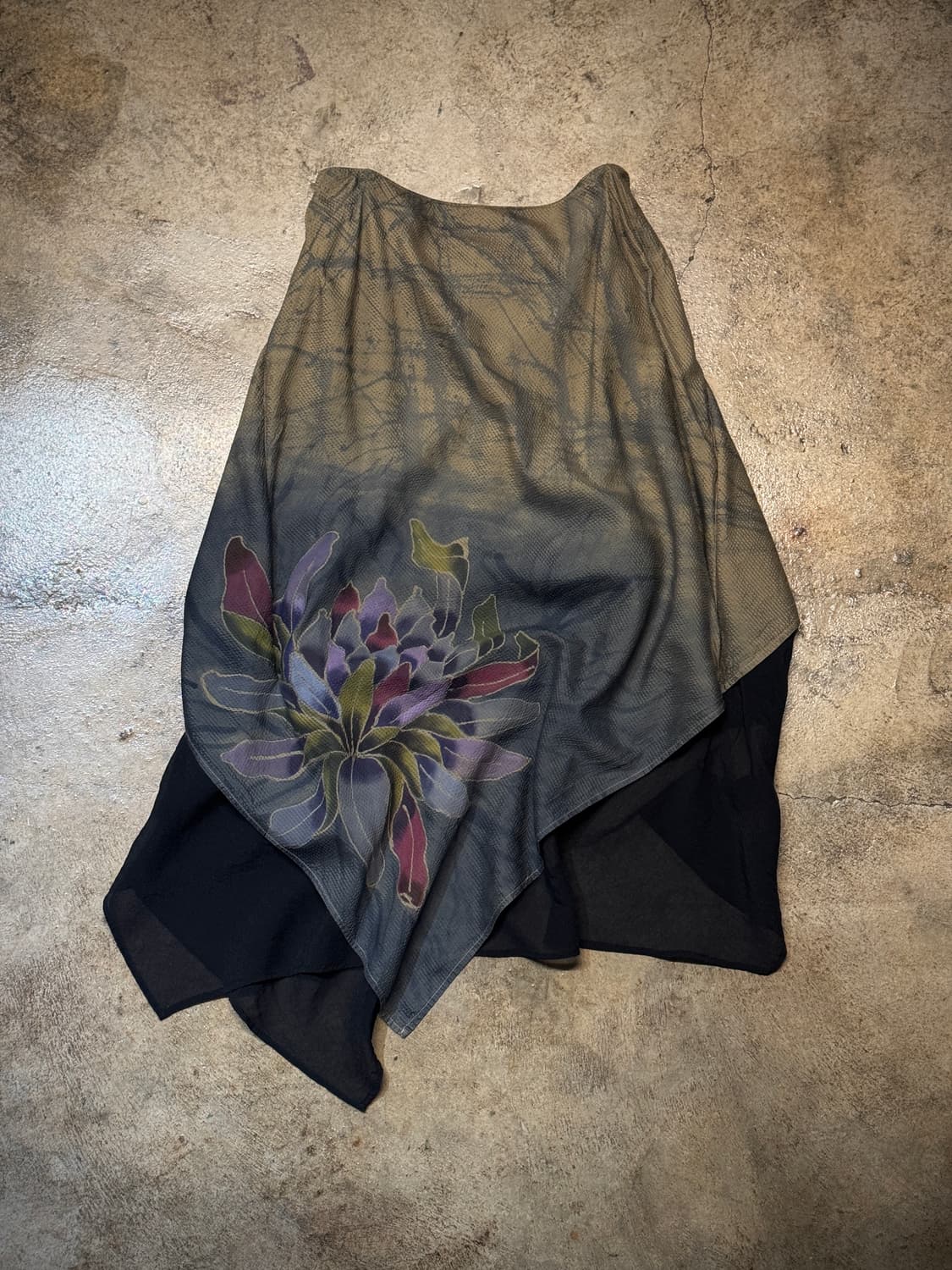 F ) HALLELUJAH Draped Wrap Skirt 상품이미지1