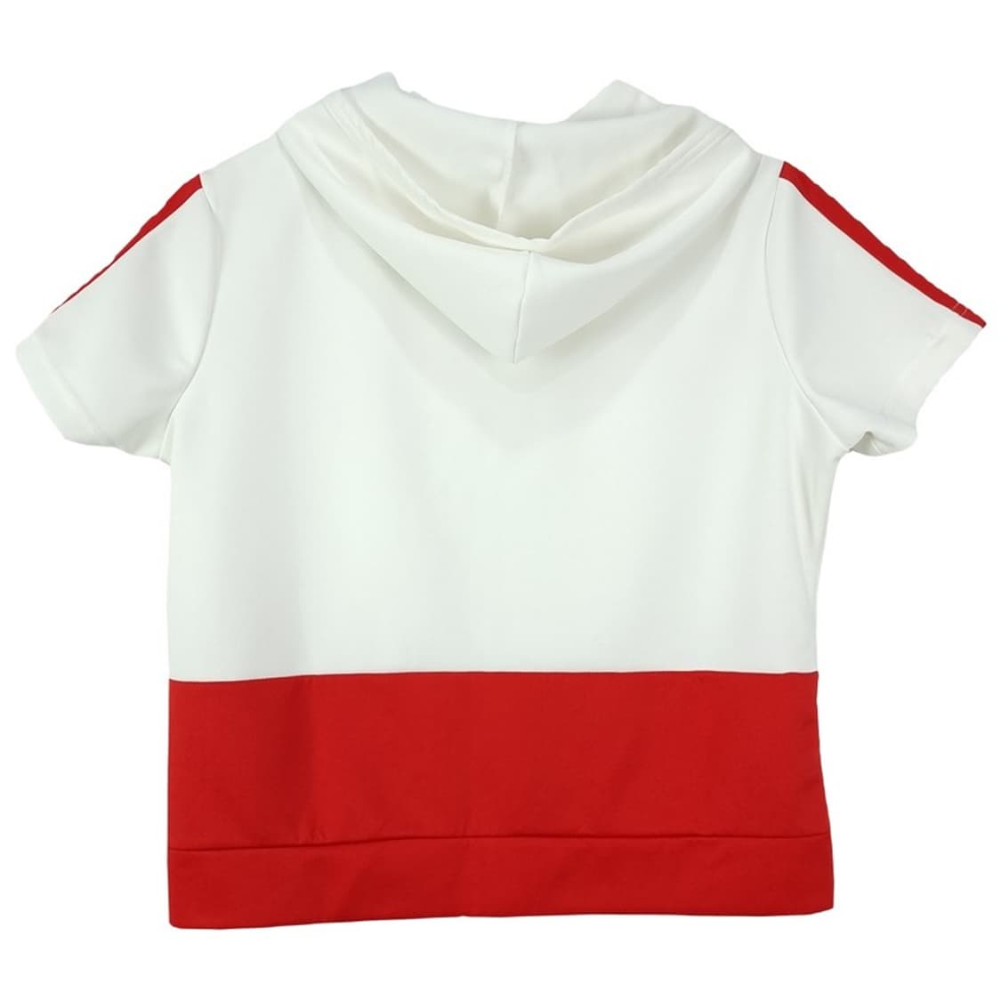 [본더치] 빅로고 프린팅 루즈핏 반팔 후드 집업 M20187 상품이미지3