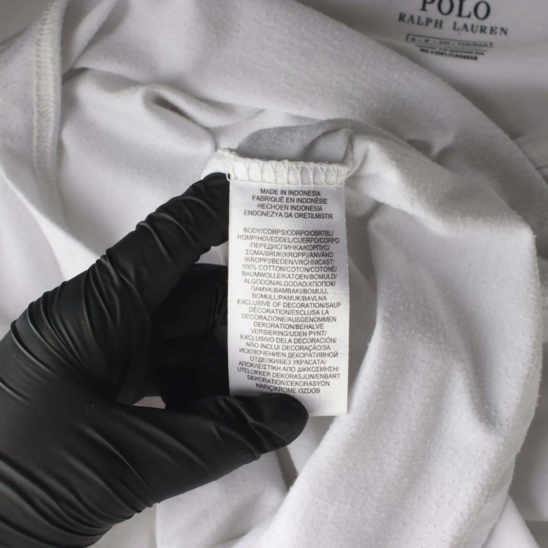 폴로랄프로렌 포니 자수 코튼 크루넥 화이트 반팔티 S 상품이미지6