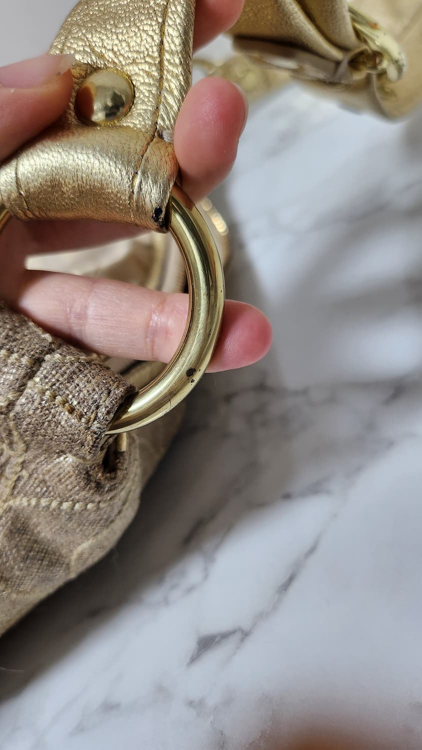 코치 메탈 패치워크 빈티지 버클 숄더백 상품이미지7