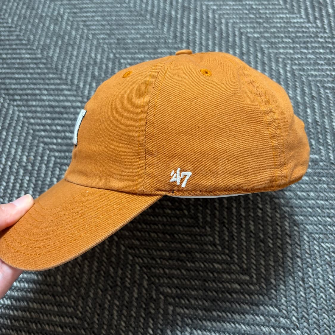 47 빈티지 하키  오렌지 볼캡(OS) 상품이미지3