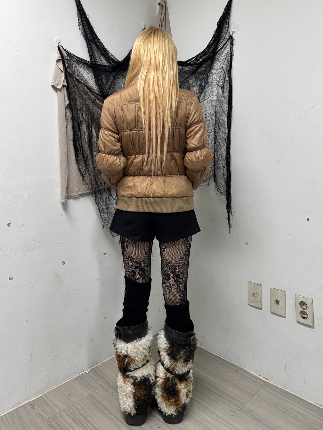 [COLZA]Y2K shirring Detail Padding 상품이미지3