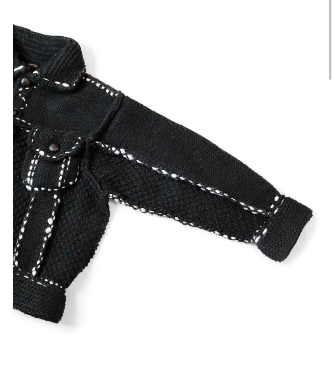 (OS) 캐피탈 울 핸드니트 코위찬 상품이미지9