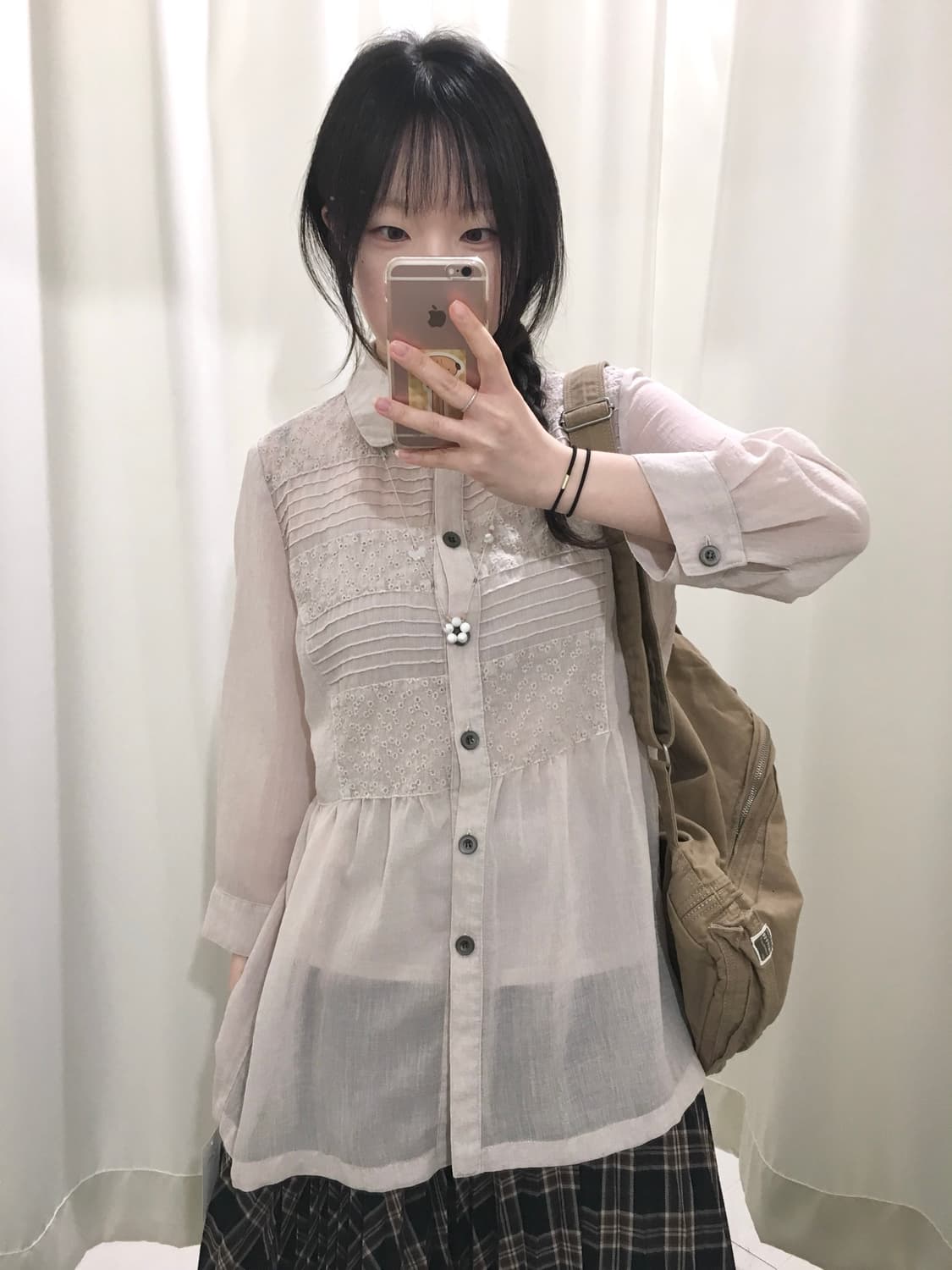 sawako punching blouse 상품이미지7