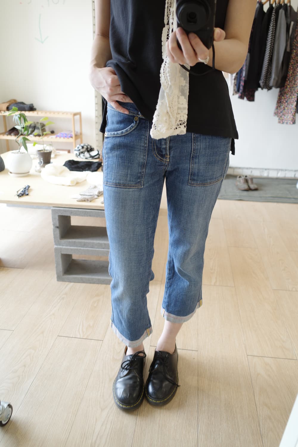 리바이스 카프리 팬츠 상품이미지1