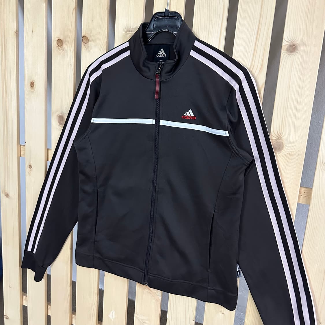 (S) 아디다스 브라운 핑크 져지 트랙탑 상품이미지2