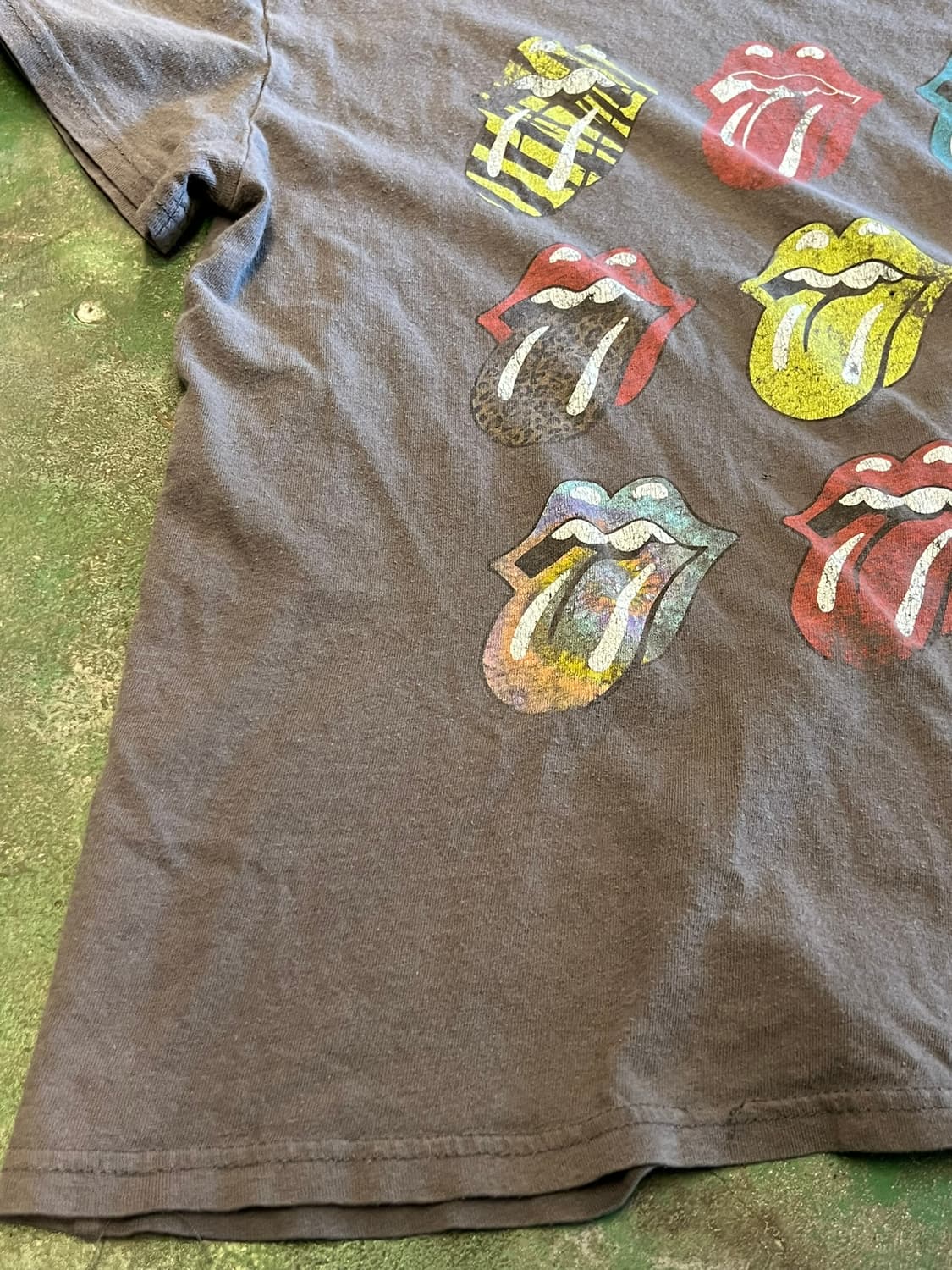 2021 [M] 롤링스톤즈 텅 로고 그래픽 밴드 티셔츠 상품이미지4