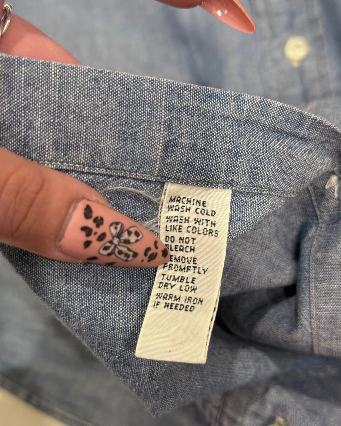 폴로 데님 셔츠 상품이미지4