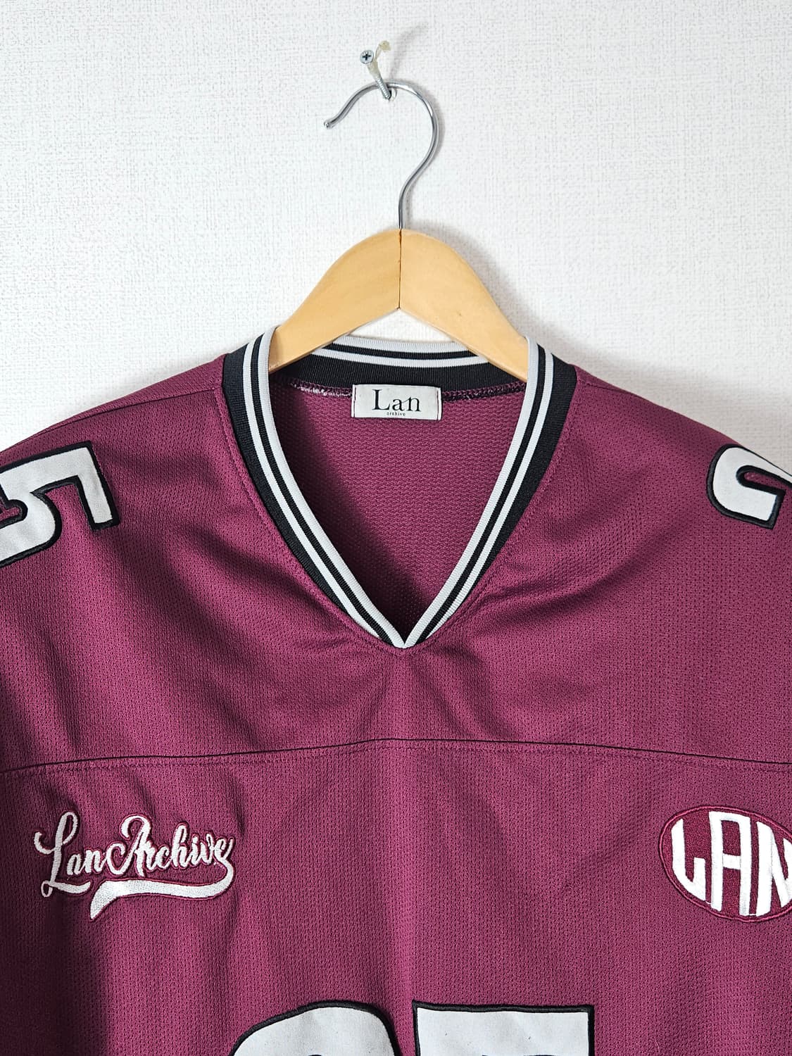 랜아카이브 유니폼 져지 럭비 티셔츠 반팔 OS 상품이미지2