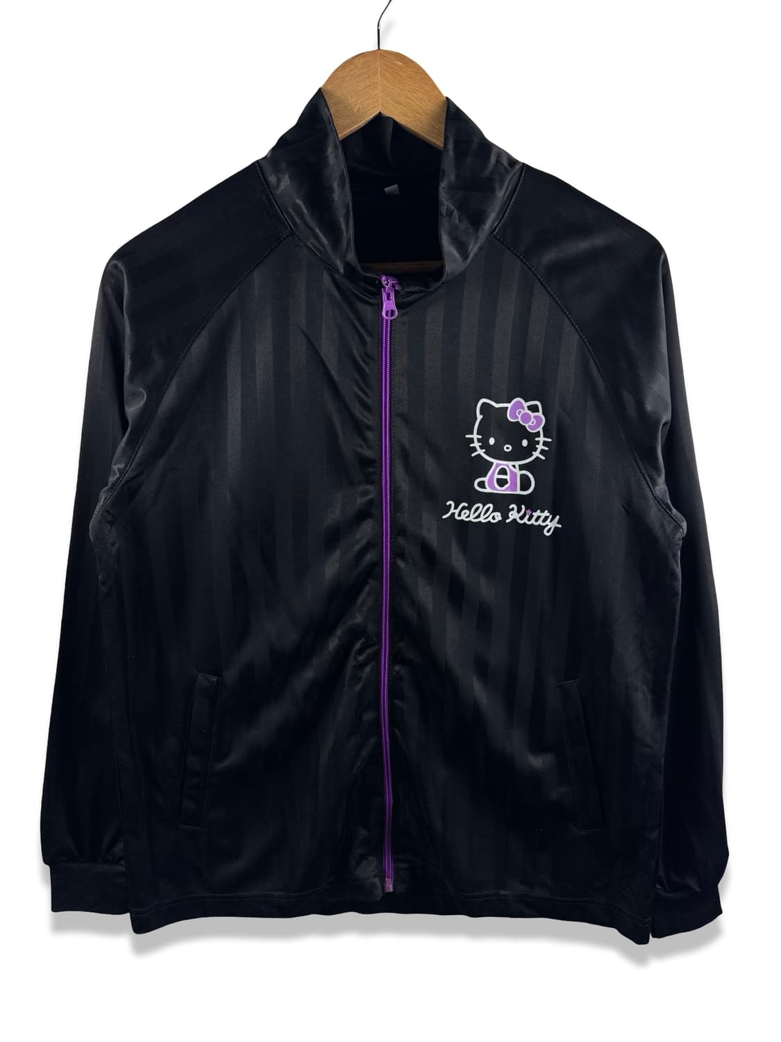 헬로키티 블랙 프린팅 트랙탑져지2600 상품이미지2