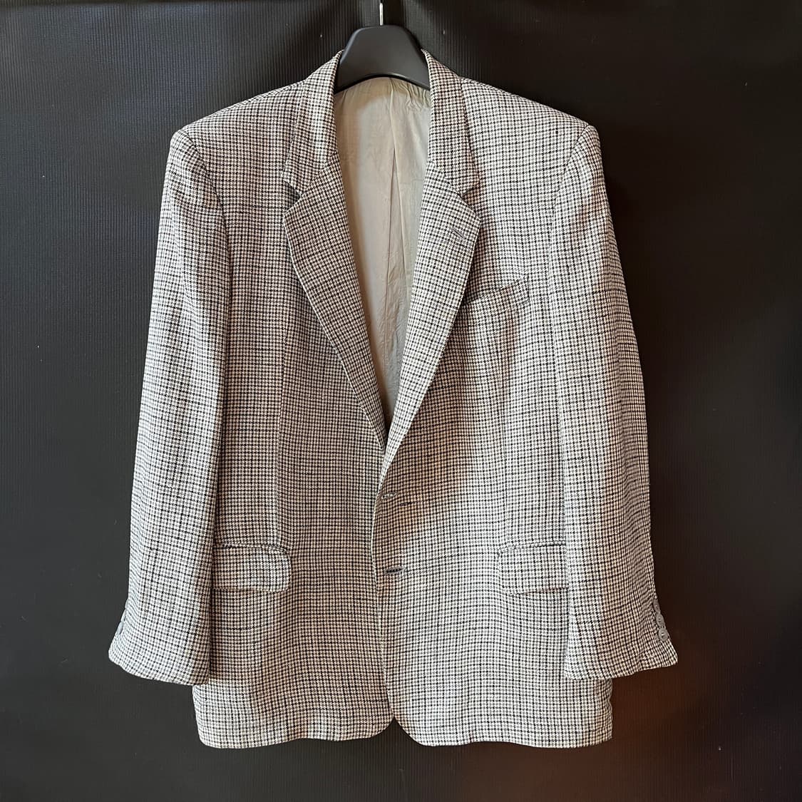 80s 올드 발렌티노 퓨어 실크 테일러드 자켓 상품이미지6