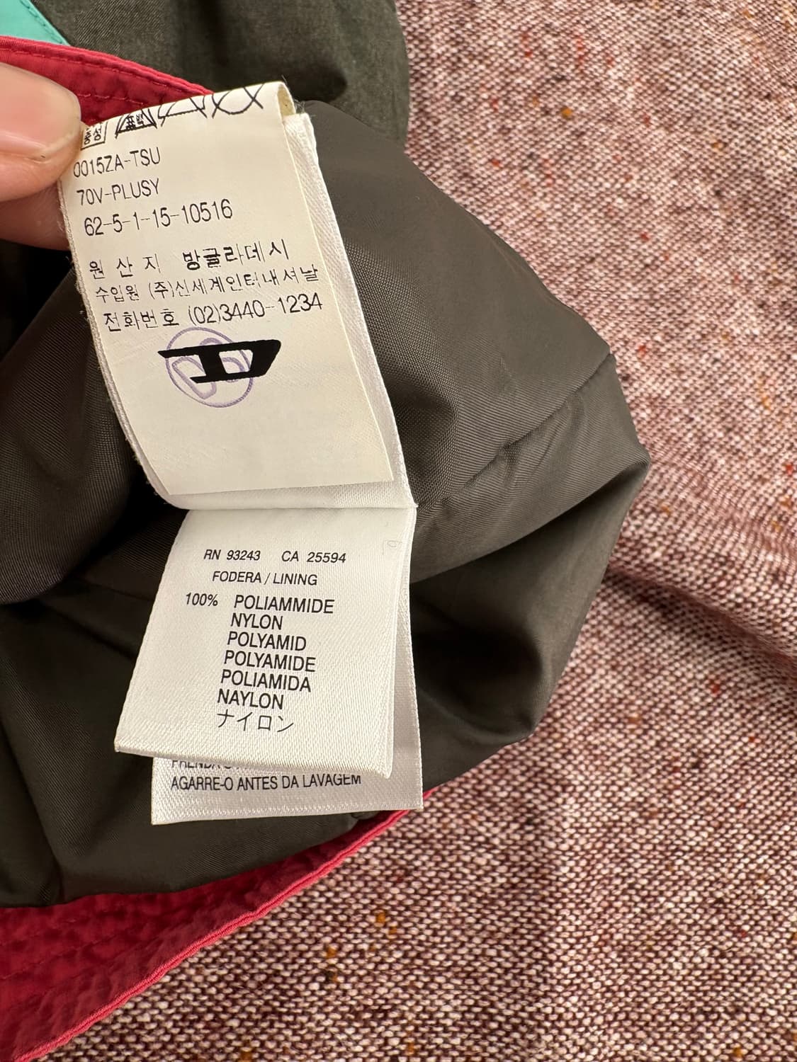 디젤 레트로 조끼 베스트 상품이미지4