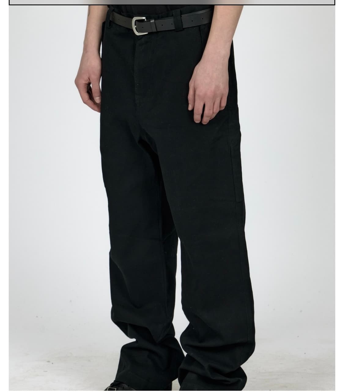플라스틱 프로덕트 MPa PLANT PANTS (BLACK) 상품이미지2