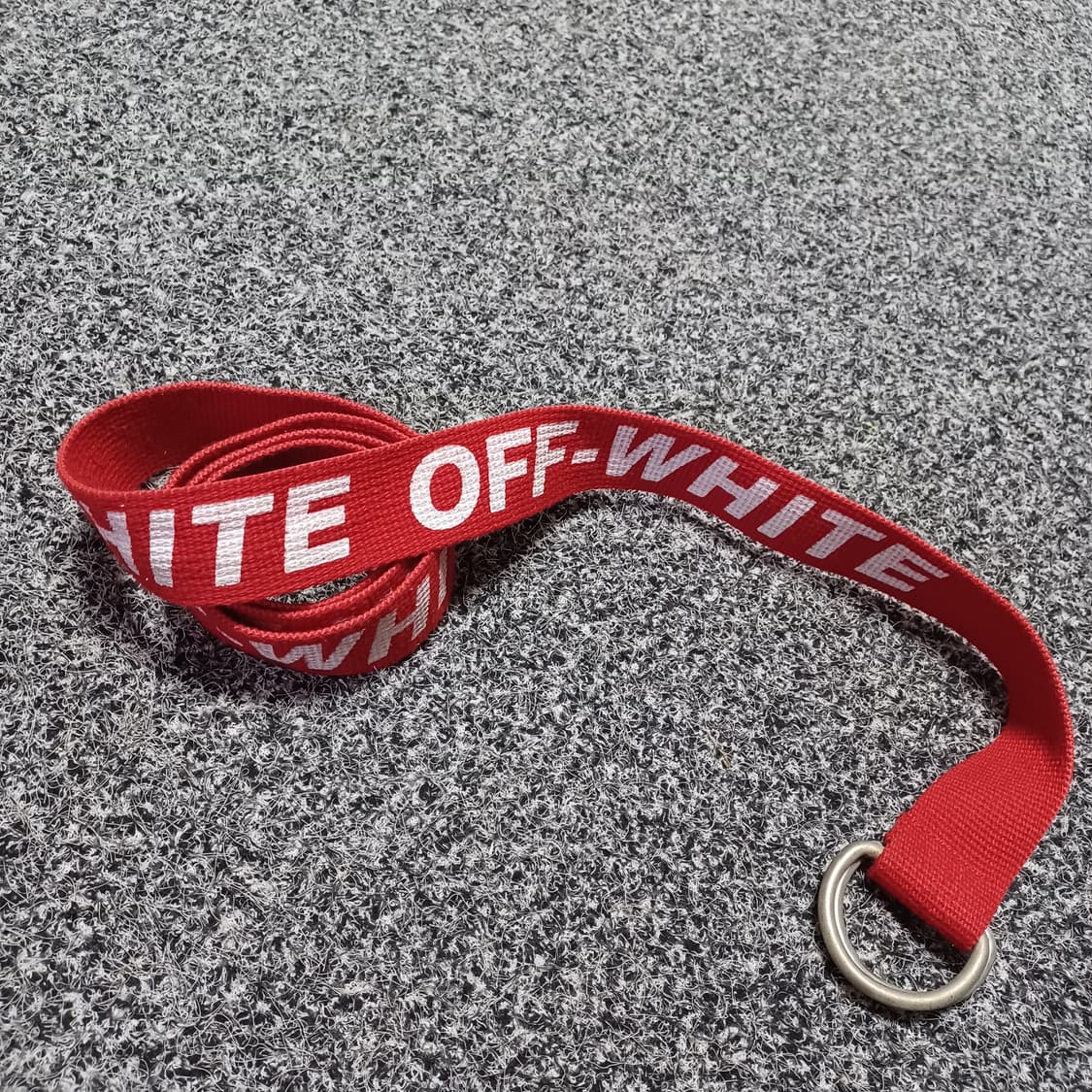 오프화이트  OFF-WHITE 레드 벨트  상품이미지1