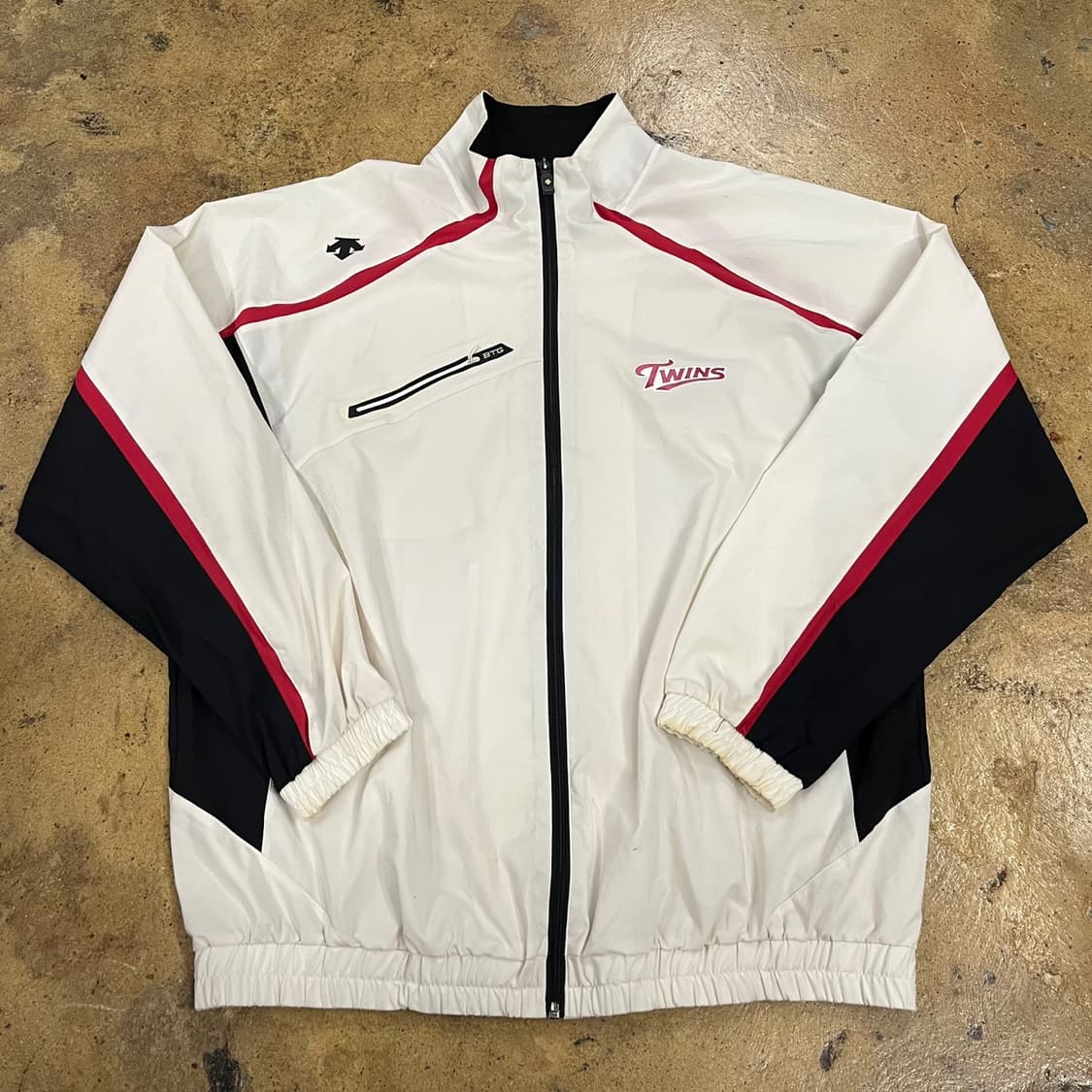 [110] 데상트 미네소타 Lg트윈스  바람막이 자켓 b10 상품이미지2