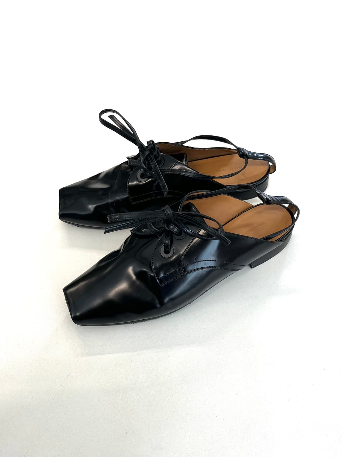 발렌시아가 스퀘어토 발레리나 플랫 뮬 로퍼 상품이미지9