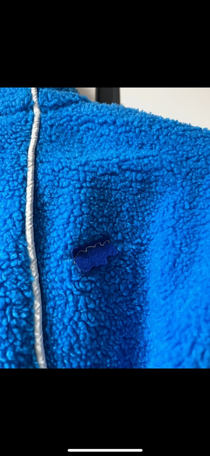 [A1] 아더에러 21FW 빅토 후리스 아노락 블루 상품이미지3