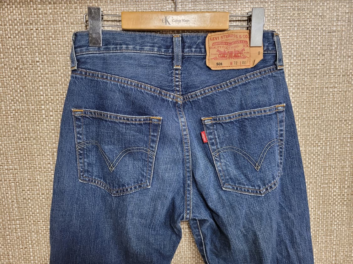 28인치 리바이스 501 빈티지 청바지 아메카지  상품이미지3