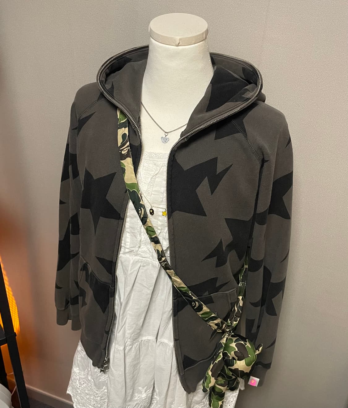 베이프 스타 집업 상품이미지1