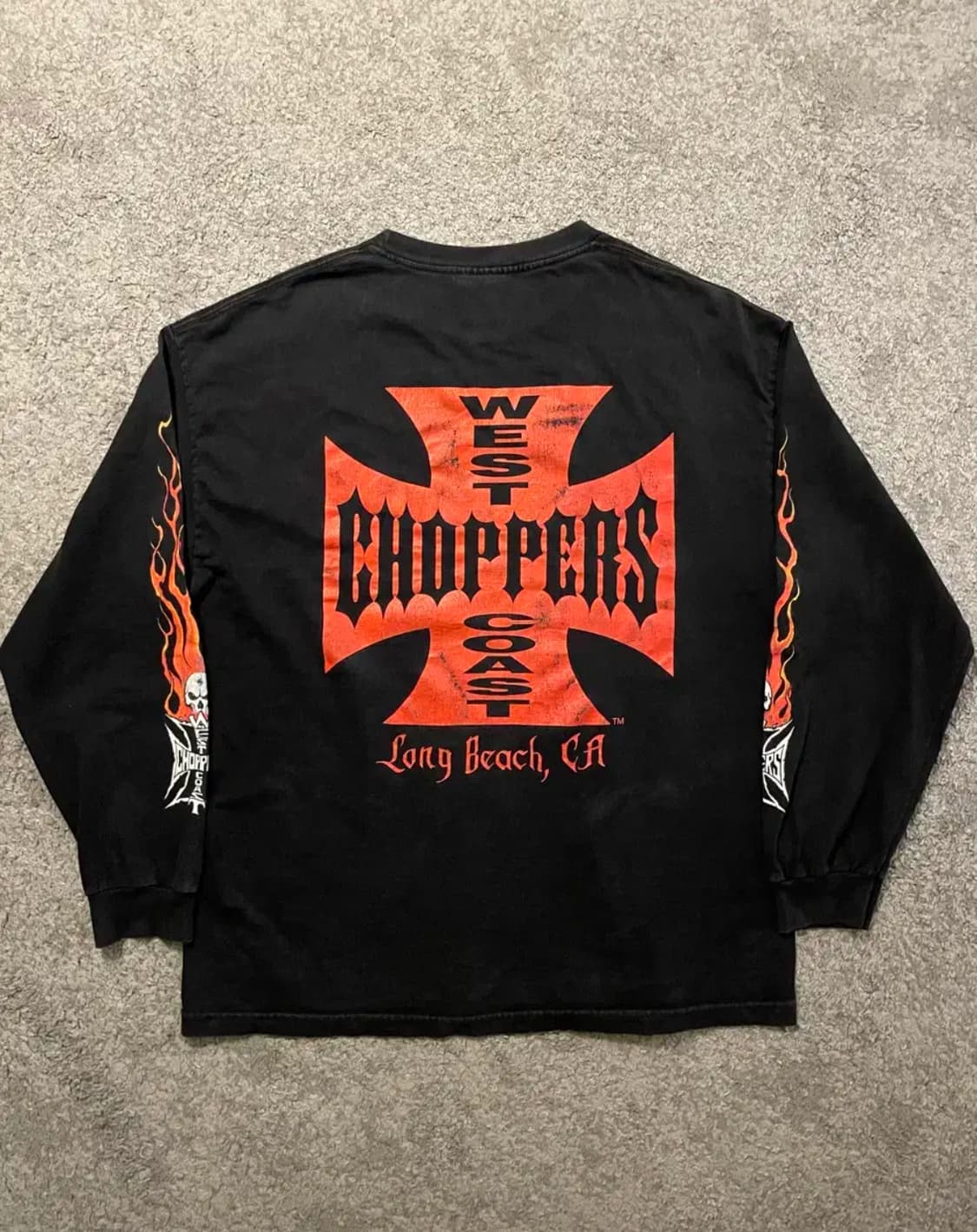 West Coast Choppers Orange OG Flame 상품이미지3