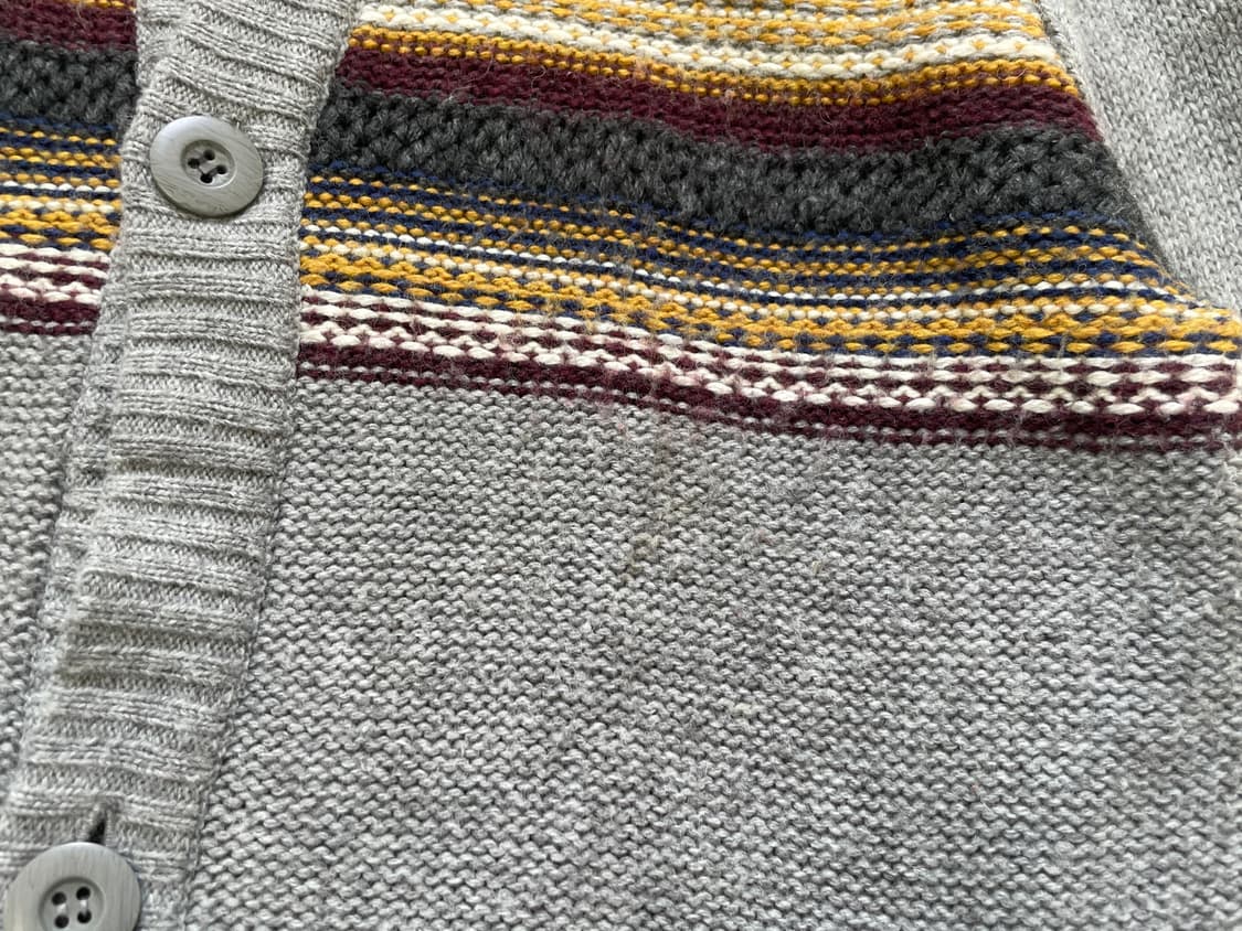 Puma 푸마 그레이 에스닉 버튼 가디건 J04165 상품이미지5