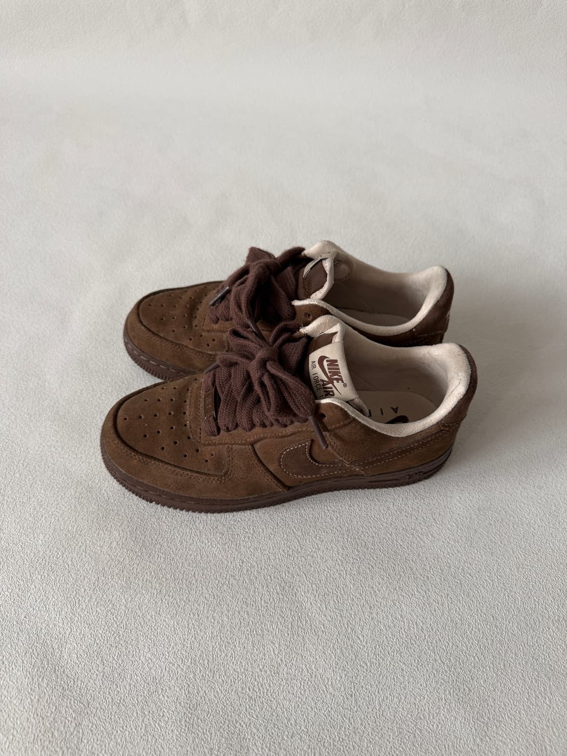 [230]나이키(NIKE) 스웨이드 브라운 포스로우 상품이미지4