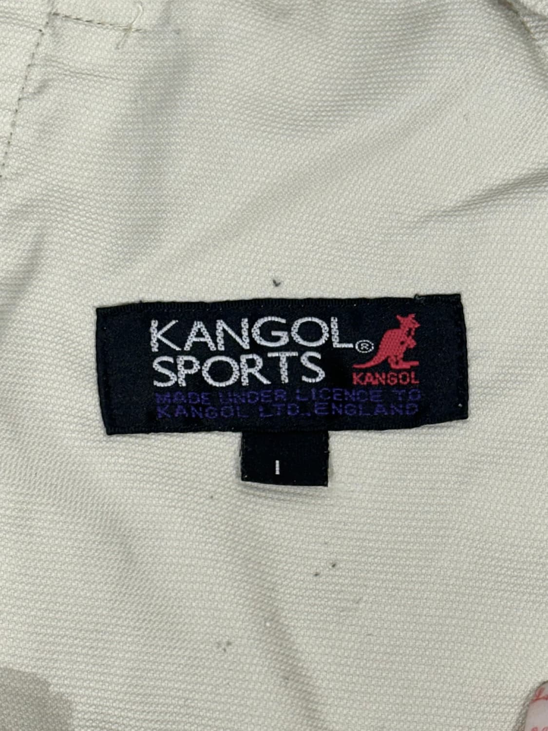 캉골 베이지 와이드 트랙 팬츠 추리닝 바지  상품이미지7