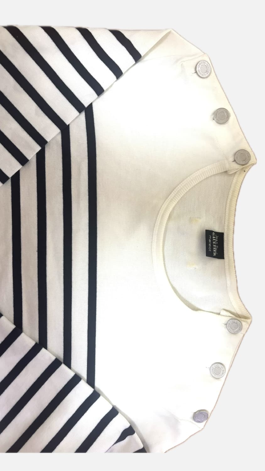 장폴고티에 스트라이프 버튼 롱슬리브 상품이미지2