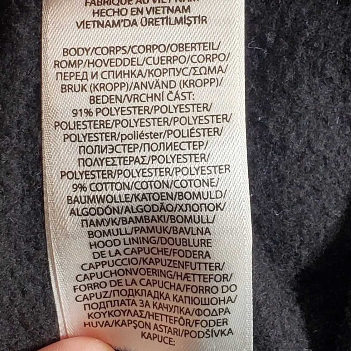 폴로 랄프로렌 빅 포니 후드 집업 블랙 상품이미지7