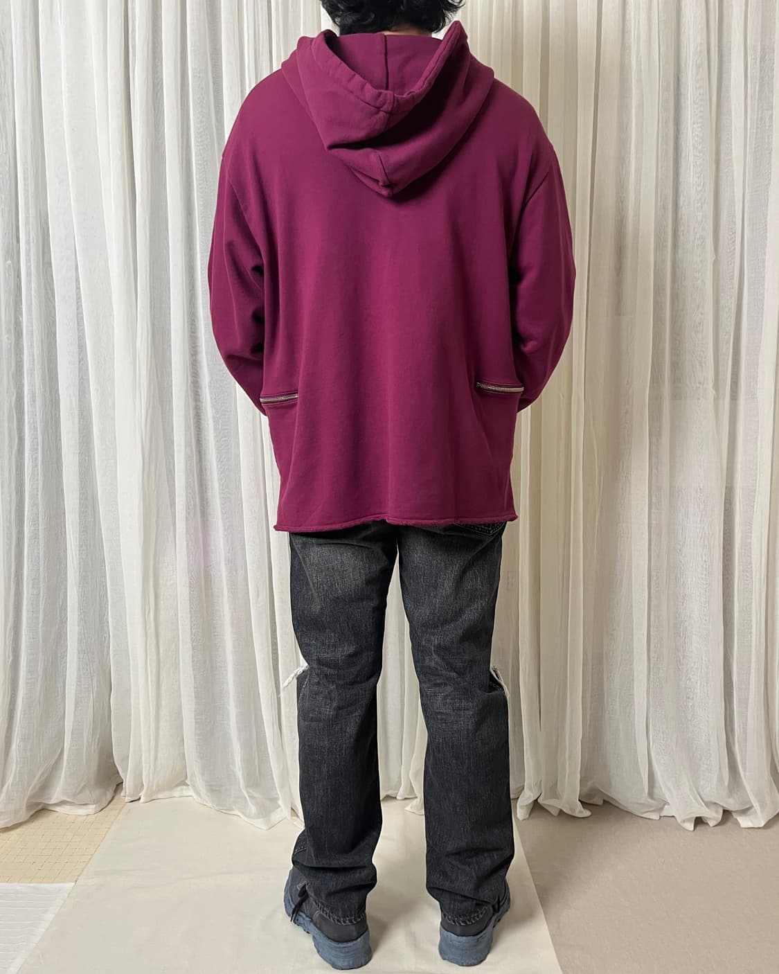 언더커버 23ss 축융 후드집업 undercoverism wave zip 상품이미지9