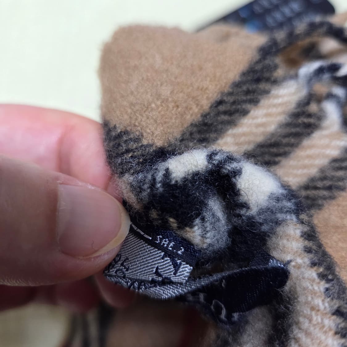 버버리 램스울 목도리 상품이미지6