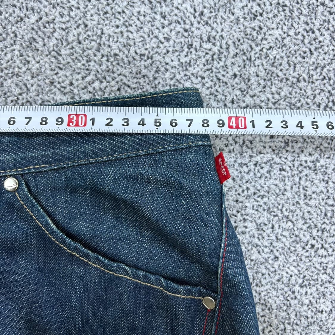 70-96 리바이스 데님 스커트 치마 0402J 상품이미지7