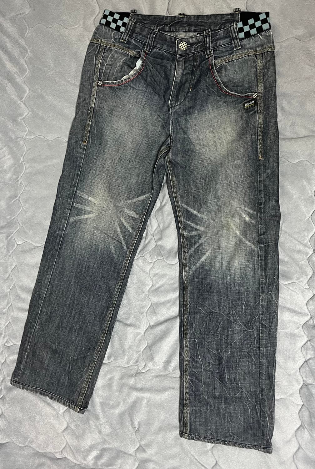 EXR 00‘s 빈티지 데님 팬츠 상품이미지1