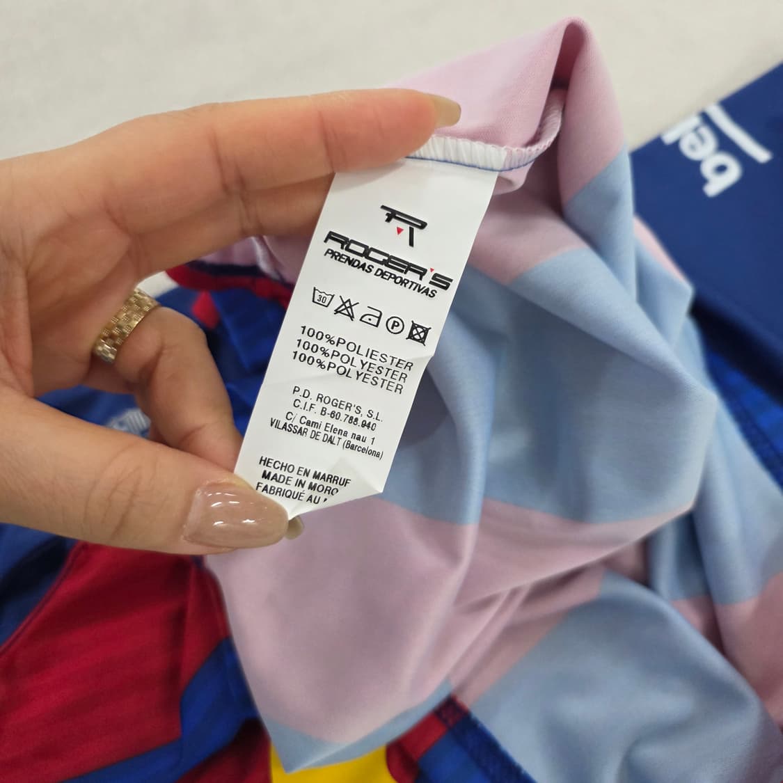 FCB 바르셀로나 16-17 메시 유니폼 0223J 상품이미지4