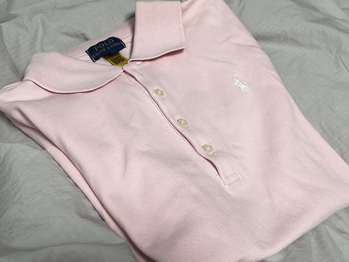 💓폴로 pk 반팔티 핑크 새상품🤍택배비 포함 상품이미지1