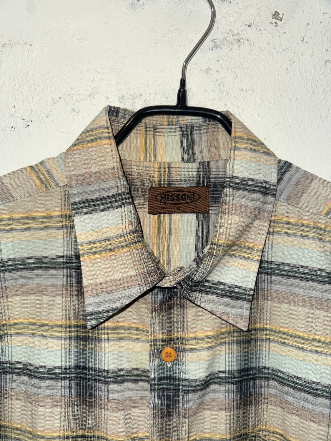 Missoni 미쏘 체크 셔츠 상품이미지2